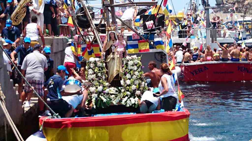 Fiesta del Carmen - Schutzpatronin der Fischer
